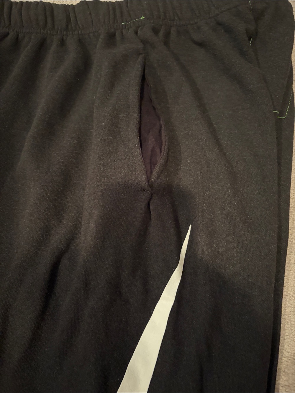 Aviator Nation Unisex Black unisex Lightning Bolt Sweatpants NWOT- S - Picture 9 of 14